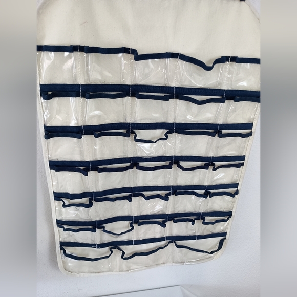 2 PC Set Lillian Vernon 66 Pocket Hanging Organizer - Picture 3 of 6